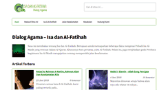 Desktop Screenshot of isadanalfatihah.com